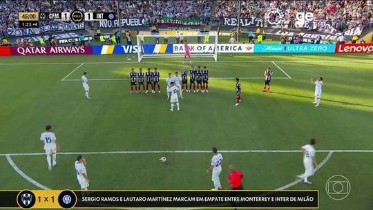 JÁ VIU ISSO?!? - Barreira dupla com "buraco" chama atenção no Mundial de Clubes; veja
