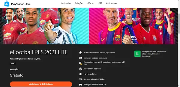 PES 2021: requisitos e como fazer download no PC, PS4 e Xbox One