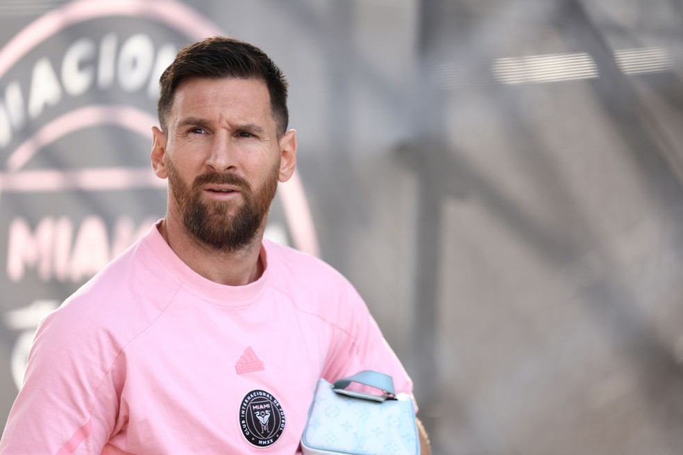 Lionel Messi - Inter Miami x New England Revolution — Foto: Getty Images