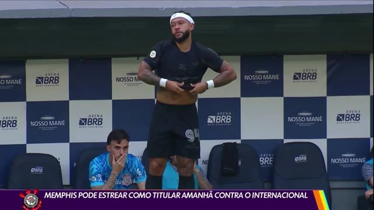 Memphis pode estrear como titular amanhã contra o Internacional