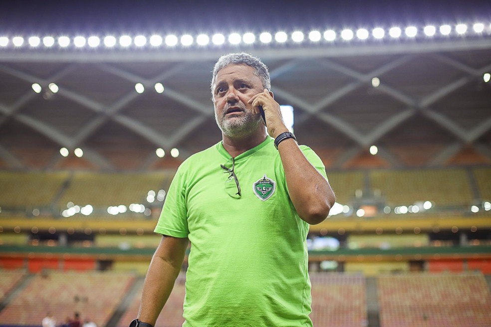 Giovanni Silva, presidente do Manaus &mdash; Foto: Ismael Monteiro/Manaus FC