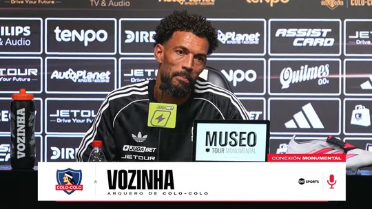 Vozinha é apresentado pelo Colo-Colo: "Pressão é estar doente ou não ter o que comer"