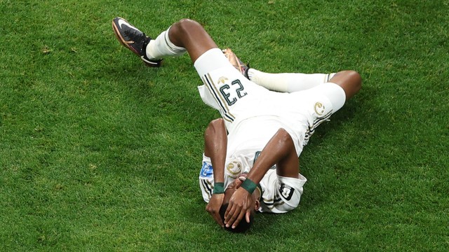 Mohamed Kanno em Espanha x Arábia Saudita