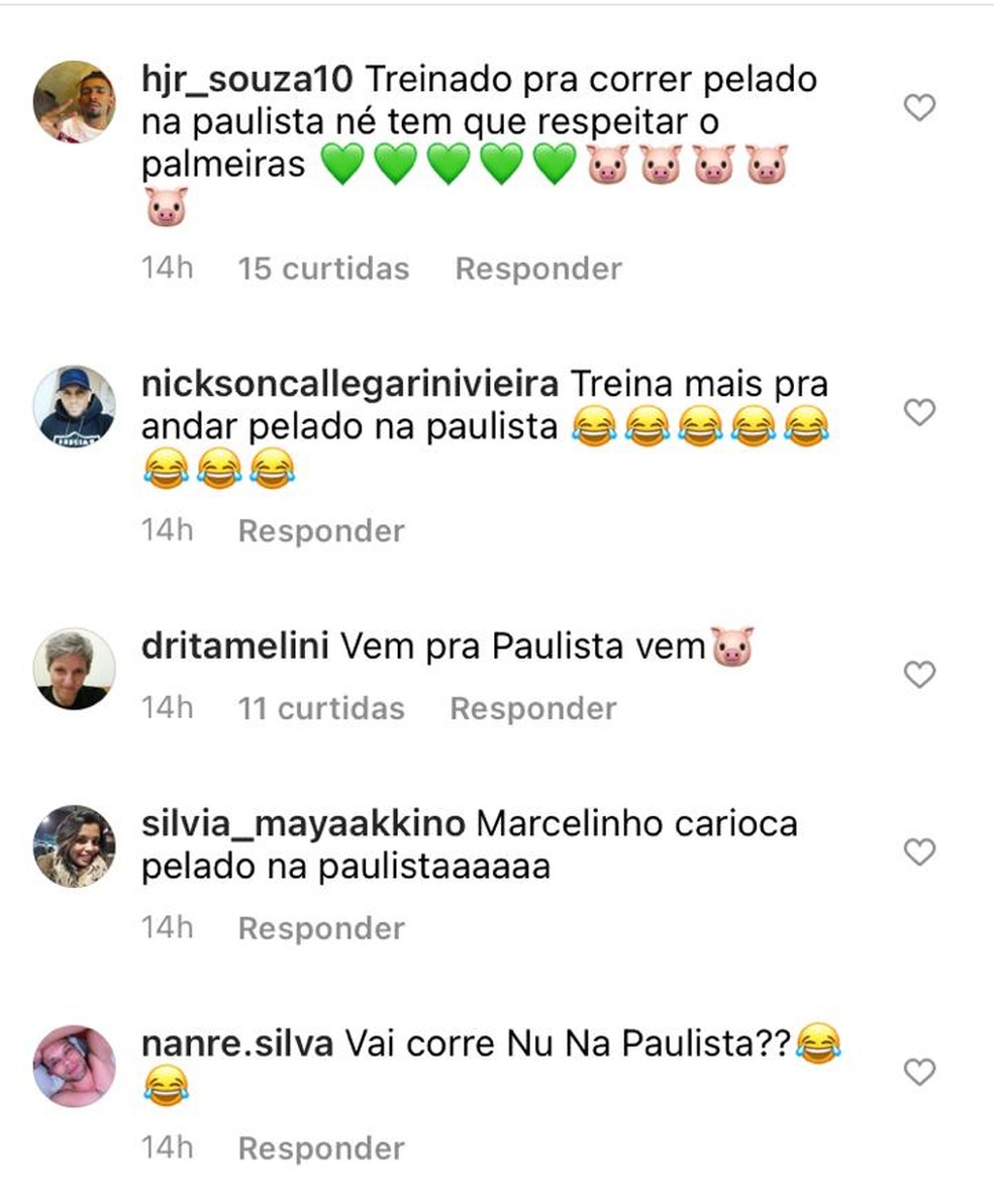 Treinando pelado