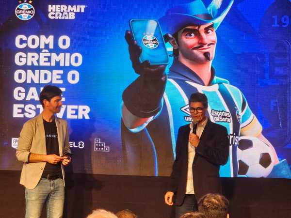 Grêmio firma parceria com desenvolvedora de games e marca presença no Fortnite.