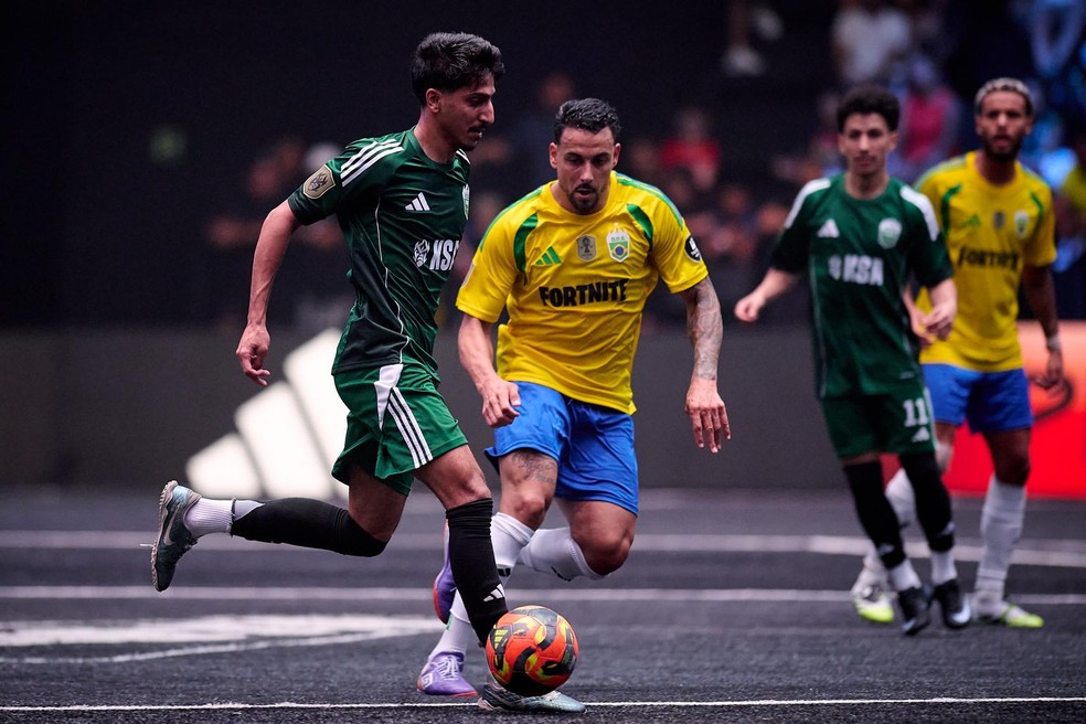 Brasil x Arábia Saudita pela Copa do Mundo da Kings League — Foto: Rebeca Schumacker/Quality Sport Images