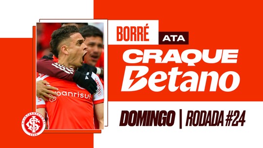 Veja os lances de Borré, Craque Betano de domingo na rodada #24 - Programa: Craque Betano 