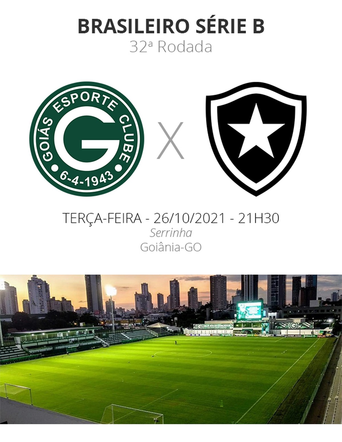 Botafogo x Goiás: onde assistir, horário e escalações do jogo do Campeonato  Brasileiro - Olhar Digital