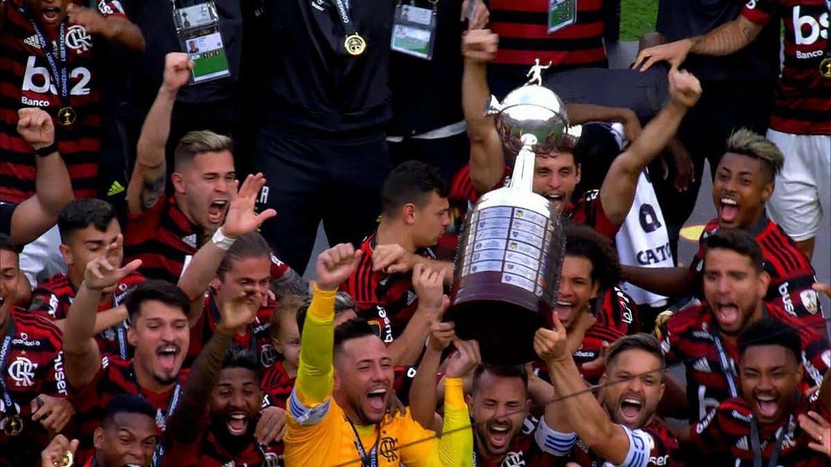 jogadores do título do Flamengo na Libertadores de 2019: onde eles estão agora
