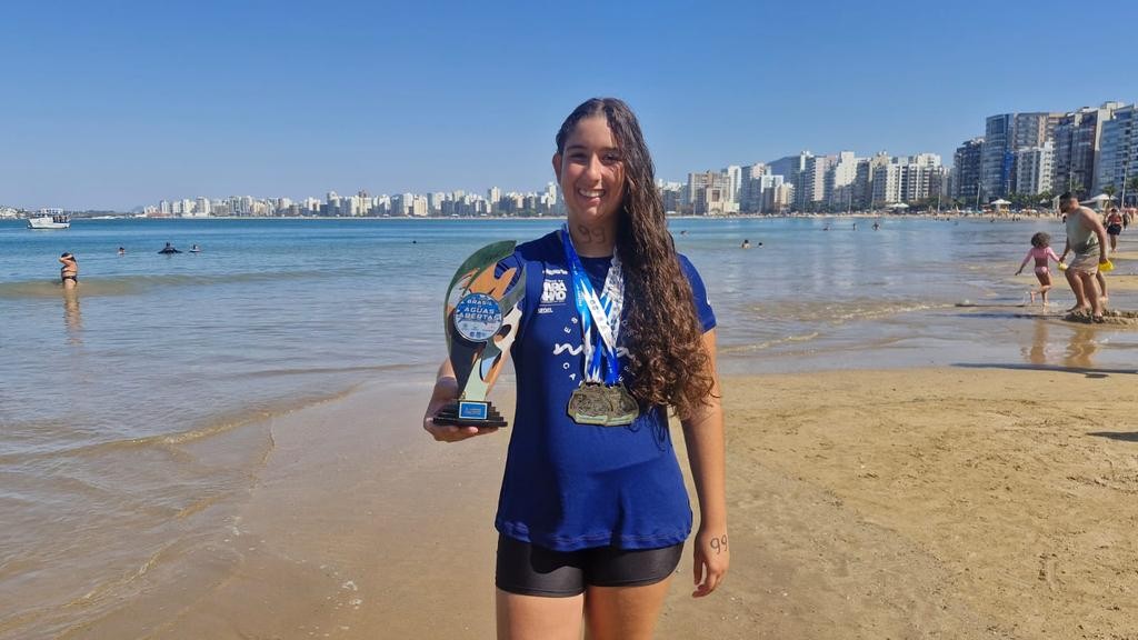 Sofia Duailibe brilha em etapa da Copa Brasil com dois ouros e um bronze