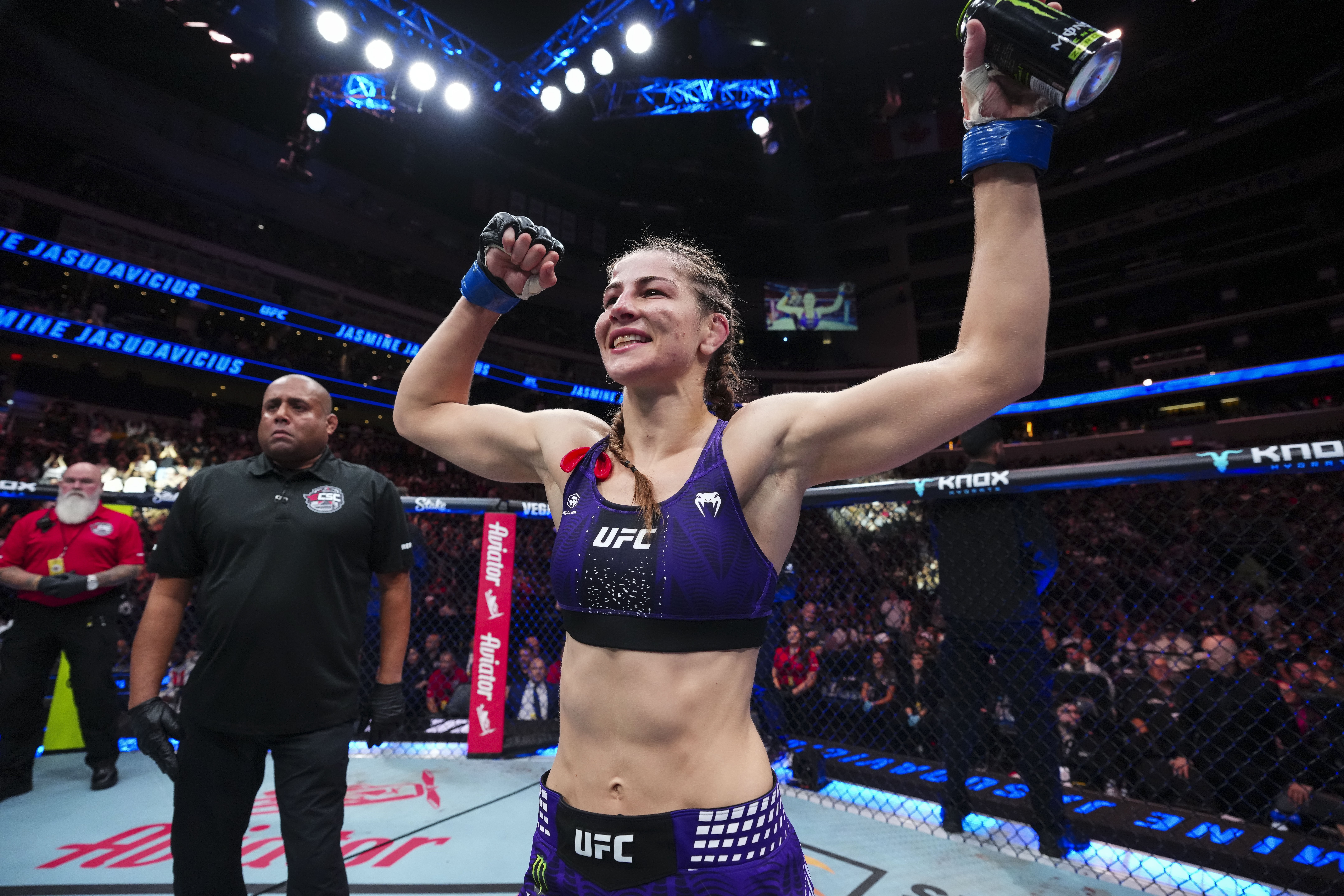 UFC: Jasmine Jasudavicius quer revanche contra Natalia Silva pelo cint | Ge