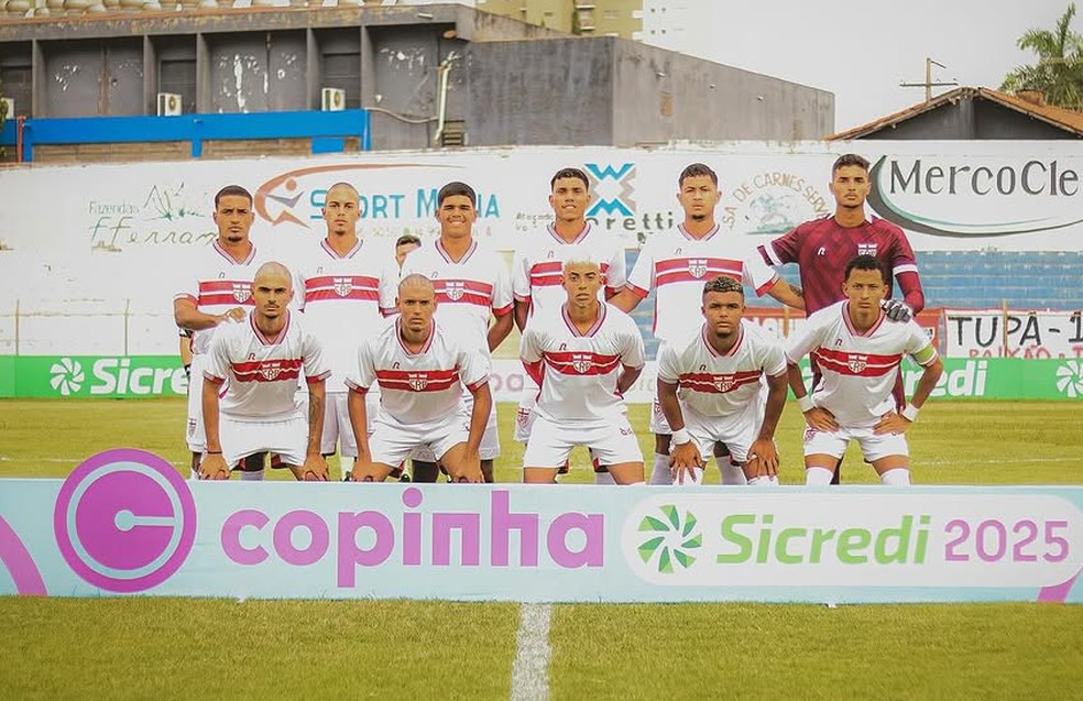 Time do CRB na estreia na Copinha  — Foto: @dacruzphotos_