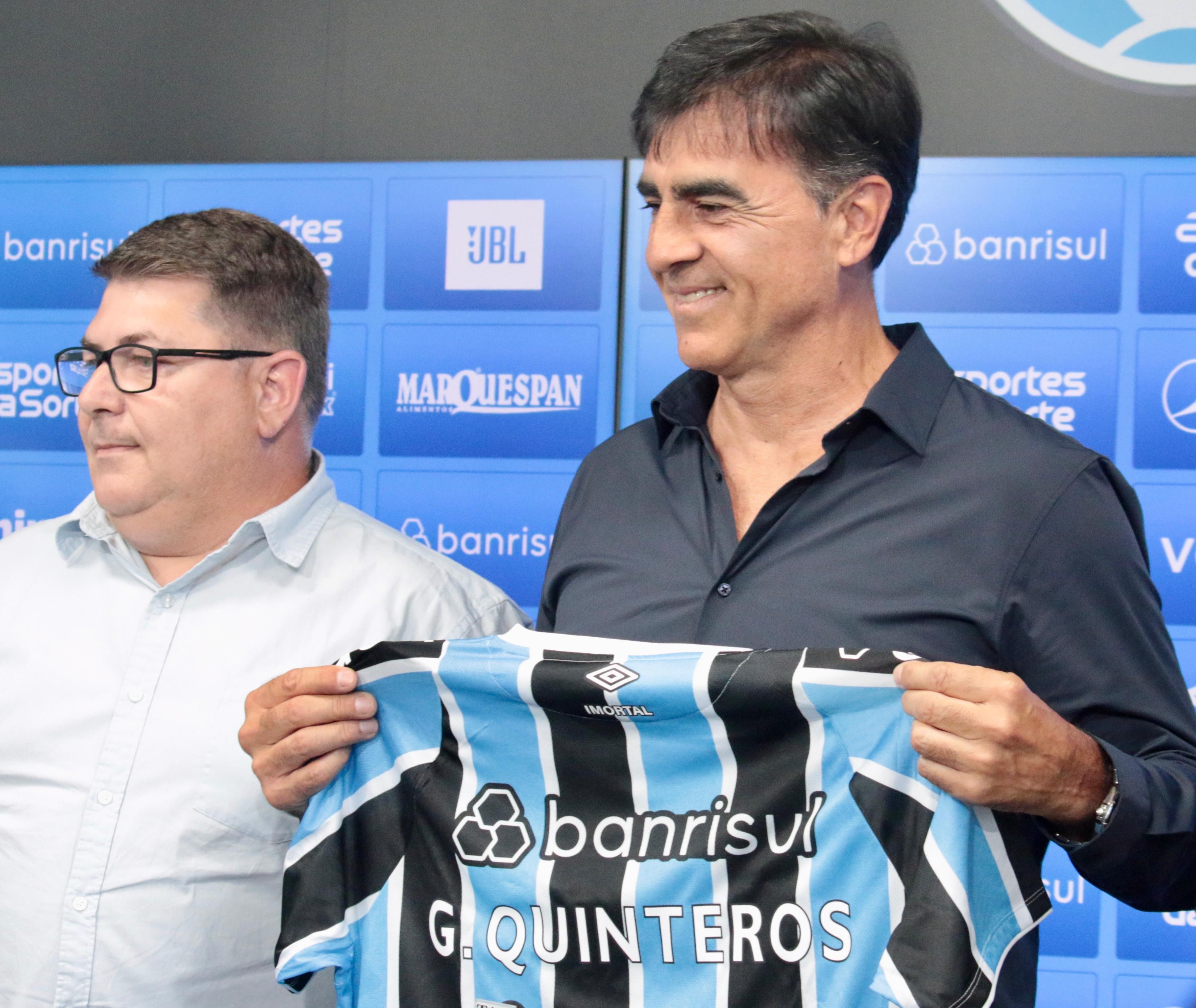 Vice Do Grêmio Confirma Continuidade De Quinteros: Projeto Em Evolução