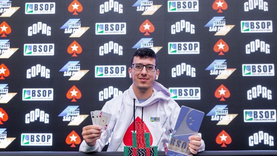 Anel da WSOP Circuit e R$ 848 mil: brasileiro brilha no poker online