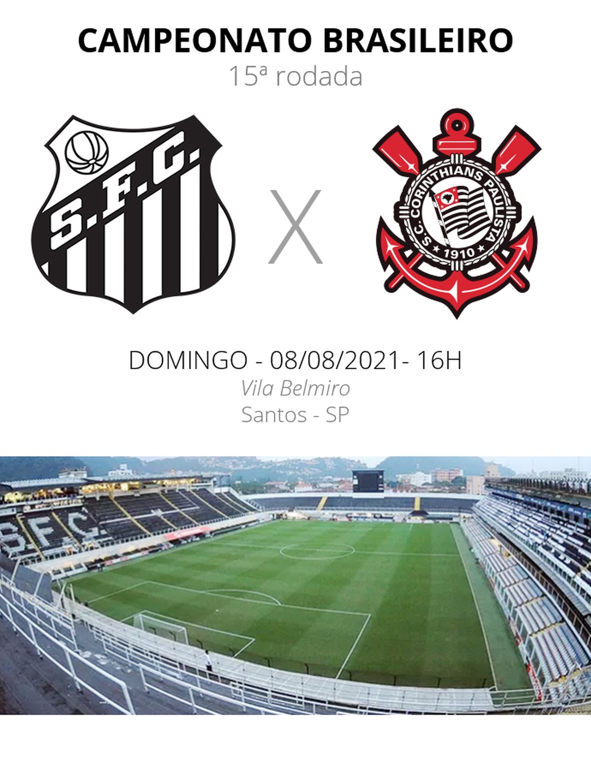 Corinthians X Santos: Confira onde assistir jogo do Corinthians e Santos ao  vivo com imagens; veja horário e escalação
