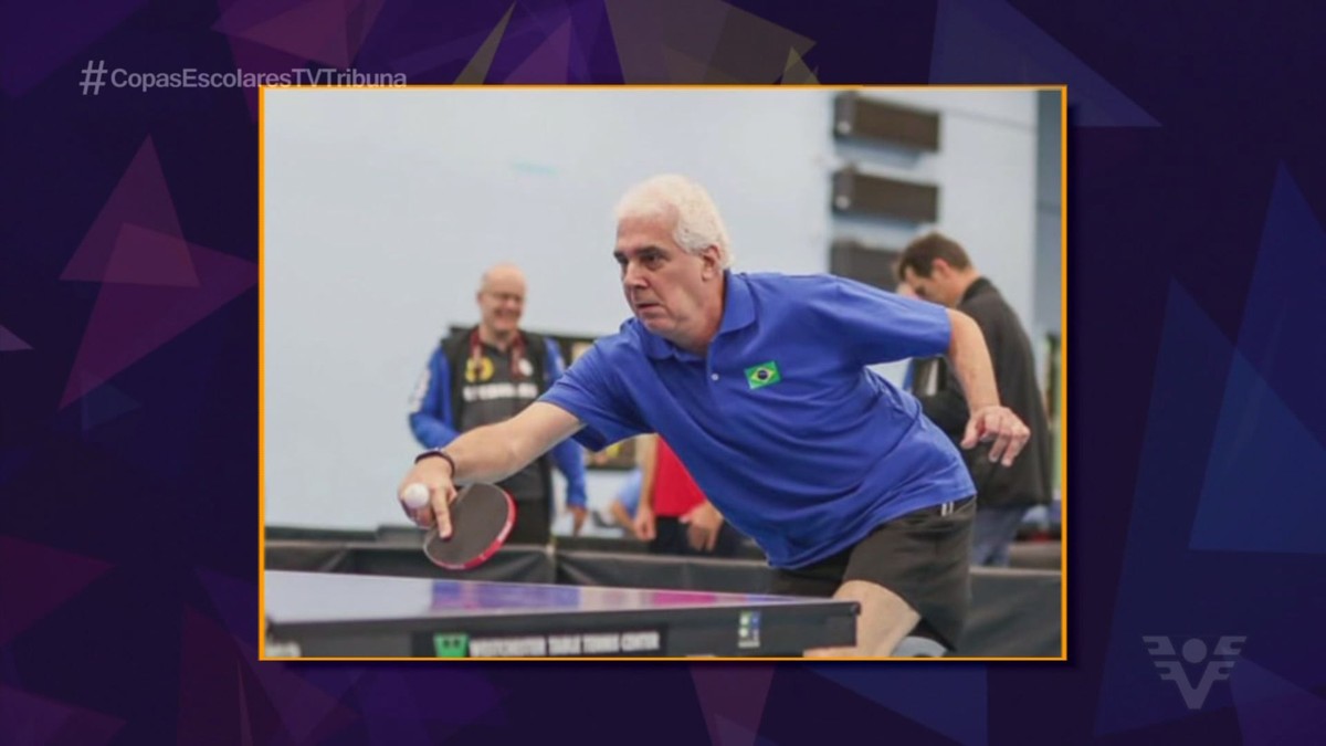 Edmur Mesquita disputa Mundial de Mesatenistas com Parkinson corpo