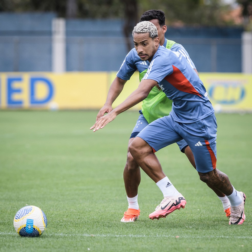 Matheus Pereira Cruzeiro — Foto: Gustavo Aleixo/ Cruzeiro