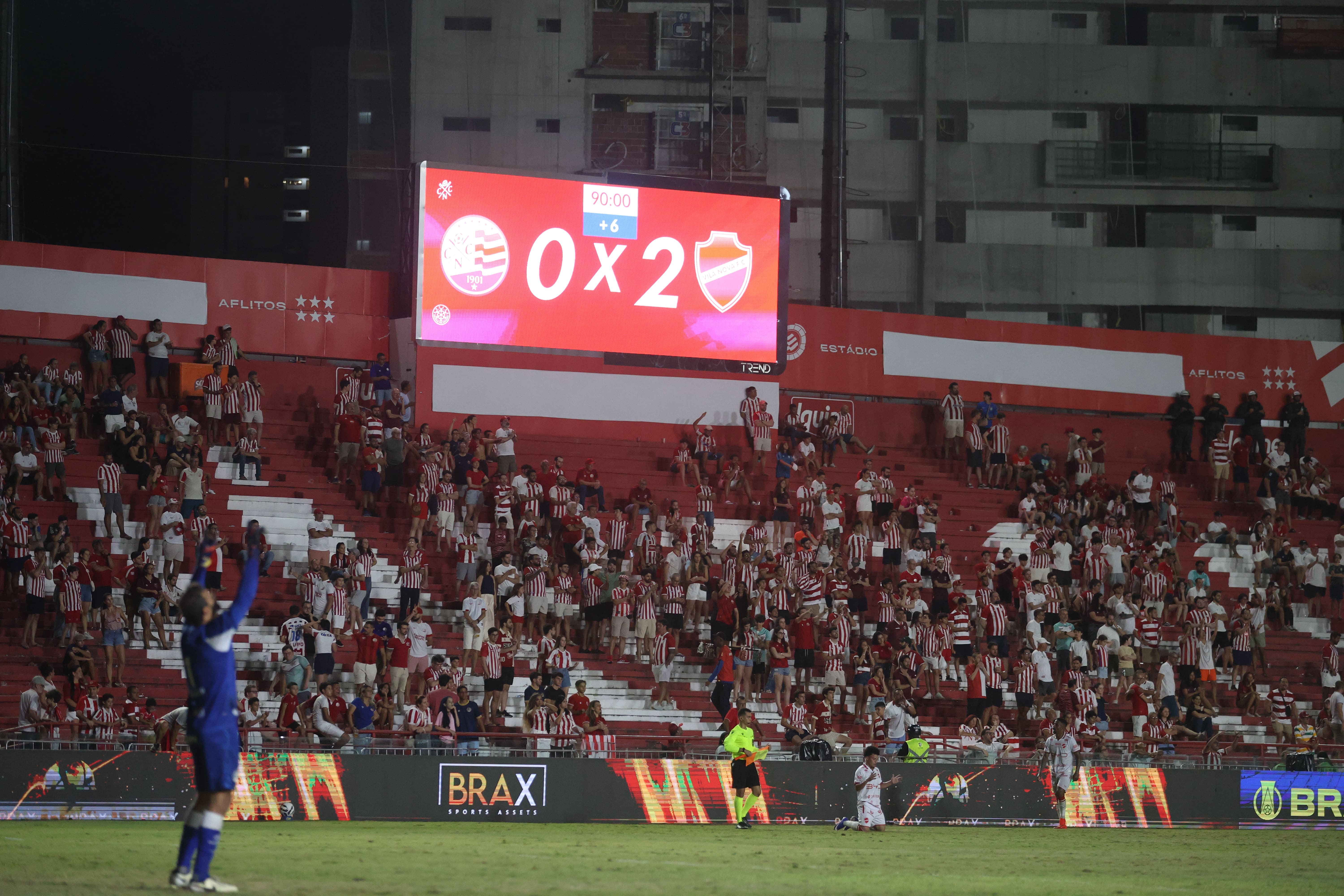 Atual risco de queda do Náutico é o maior do clube nas últimas nove rodadas da Série B