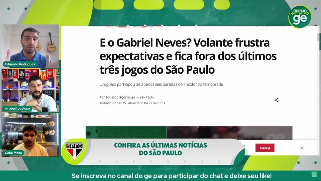 Transferência de Gabriel Neves para o São Paulo vira alvo de polêmica no Uruguai | Ge