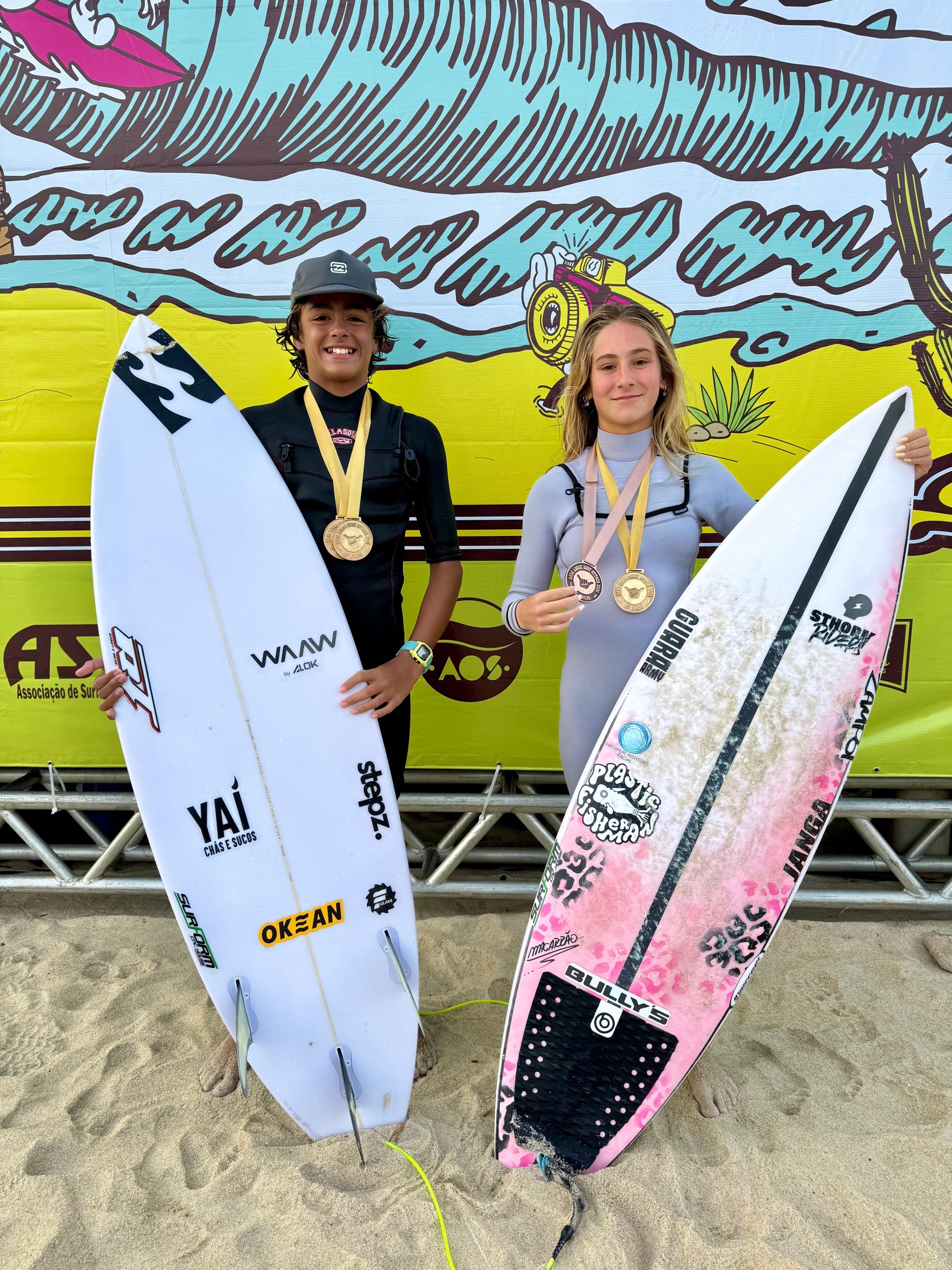 Surfistas da Baixada Santista dominam etapa de Maresias e conquistam sete títulos no Paulista