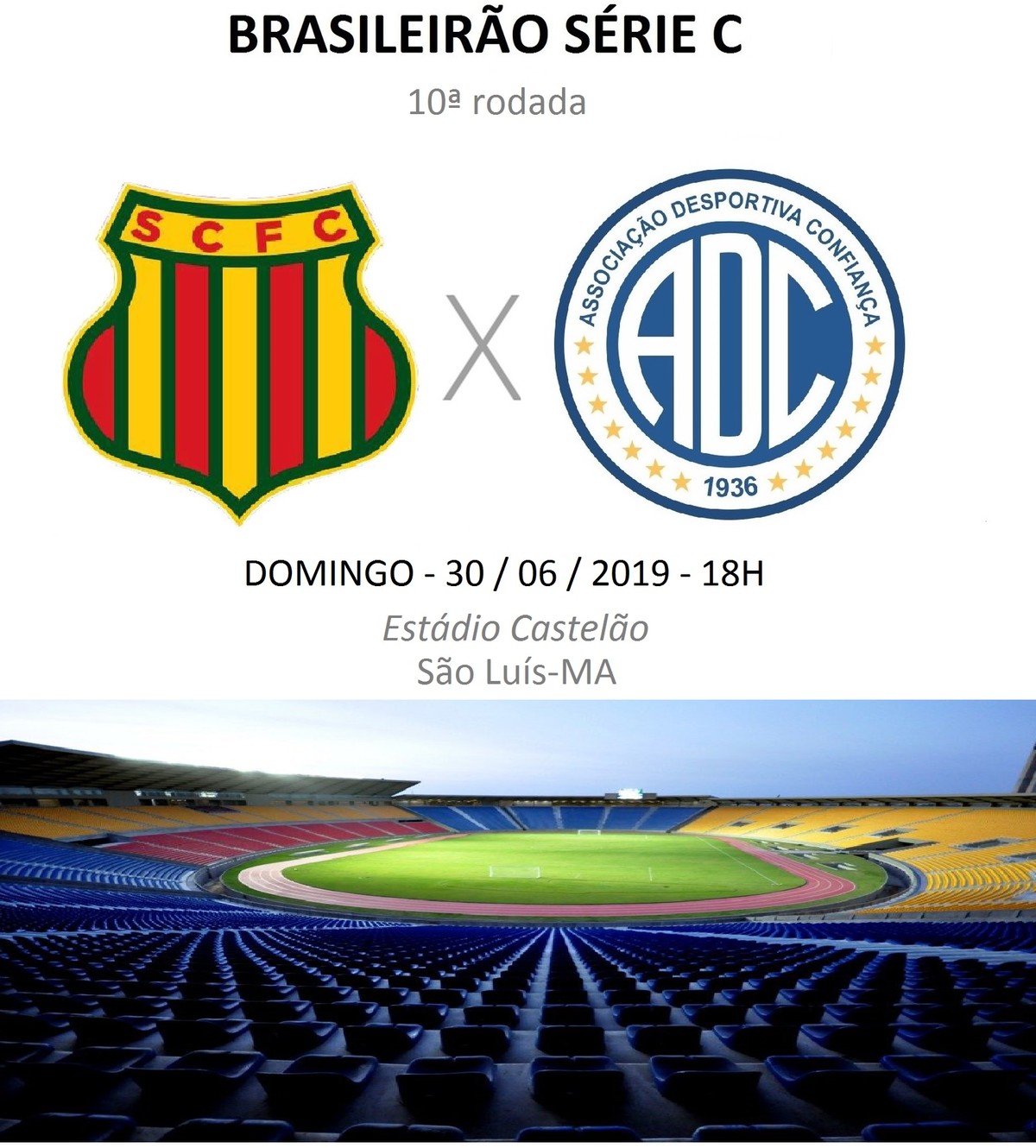 Classificações De Associação Desportiva Confiança X Sampaio Corrêa