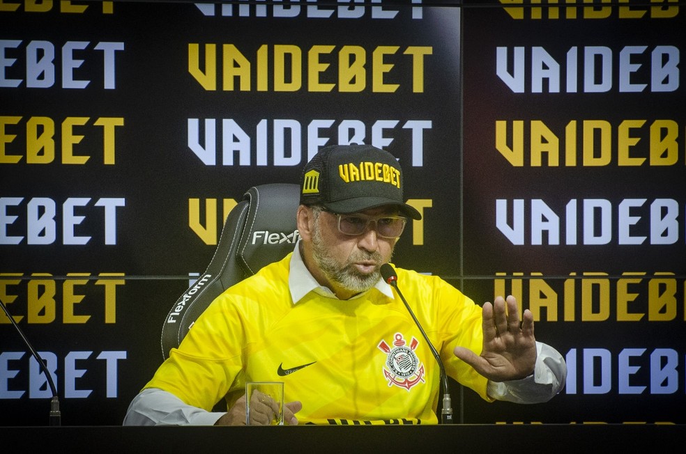 Corinthians terá de pagar multa à Pixbet por contrato com a Vaidebet — Foto: Rodrigo Coca/Agência Corinthians