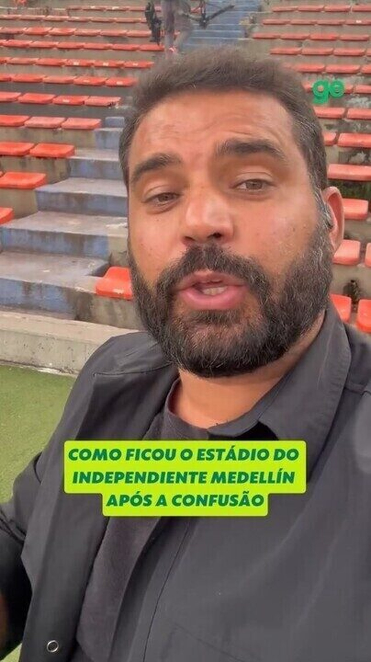 Ind. Medellín x Fla tem 9 detidos e 113 cadeiras quebradas; veja | Ge