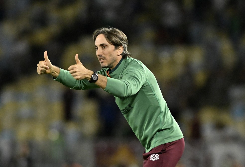 Zubeldía em Vasco x Fluminense