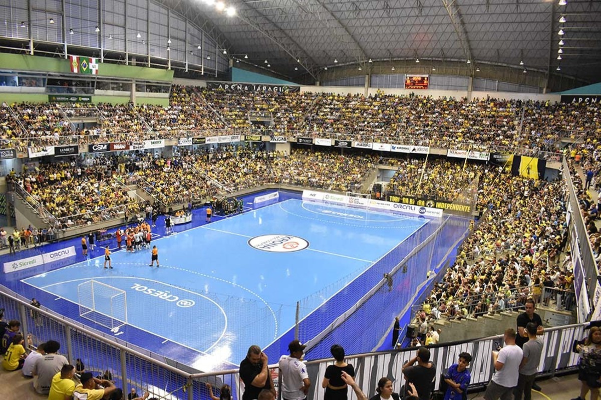 Supercopa de Futsal começa hoje em Jaraguá do Sul; veja os jogos