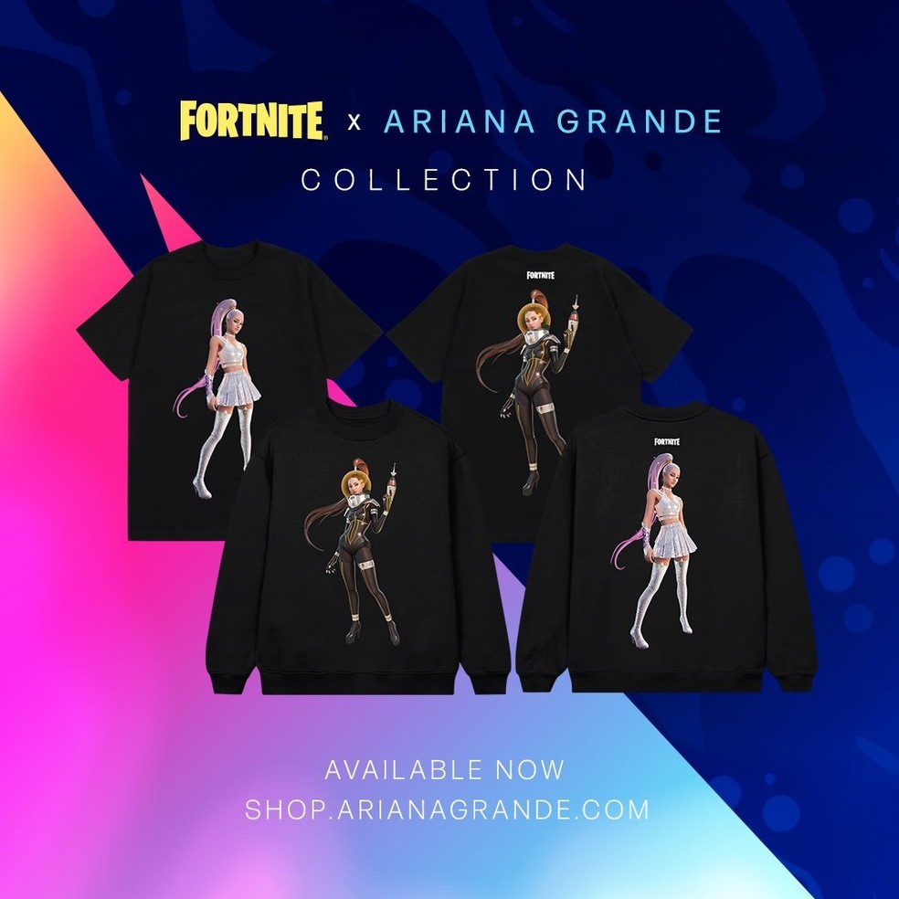 Fortnite: nova skin da Ariana Grande chega à loja; veja itens