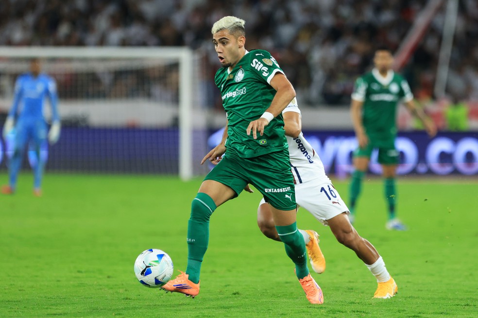 Andreas Pereira em ação contra a LDU.