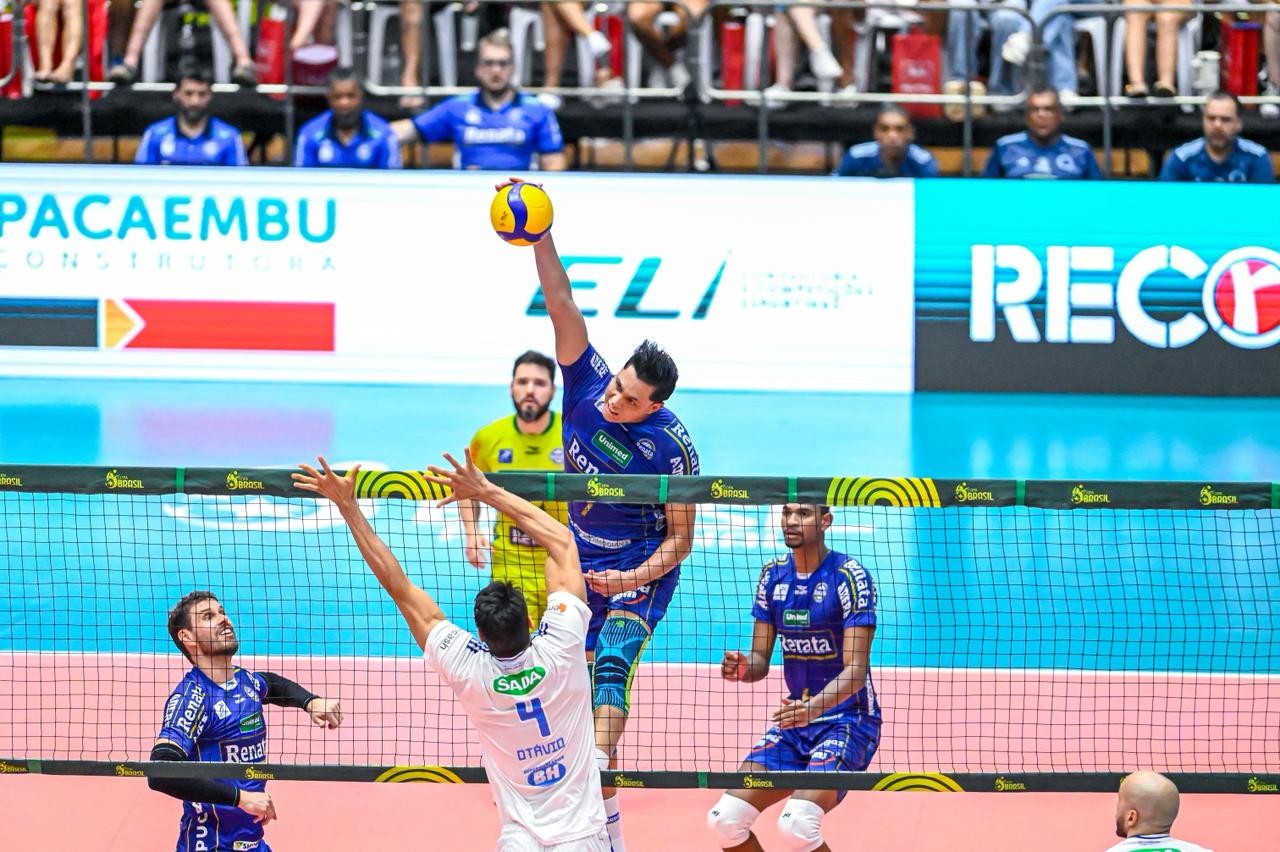 Ingressos a venda para a Supercopa Masculina de Vôlei entre Cruzeiro e Campinas