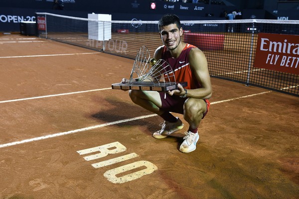 Vice-líder do ranking da ATP, Carlos Alcaraz confirma participação no Rio  Open de 2024 - Jogada - Diário do Nordeste