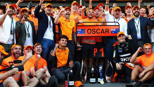 McLaren lidera campeonato da F1 pela primeira vezpalpites betano hojedez anos