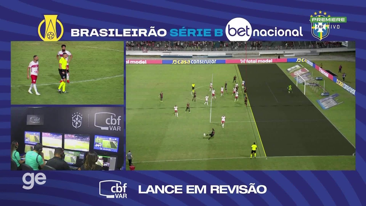 Arbitragem demora longo período para confirmar o gol do Sport contra o CRB; confira