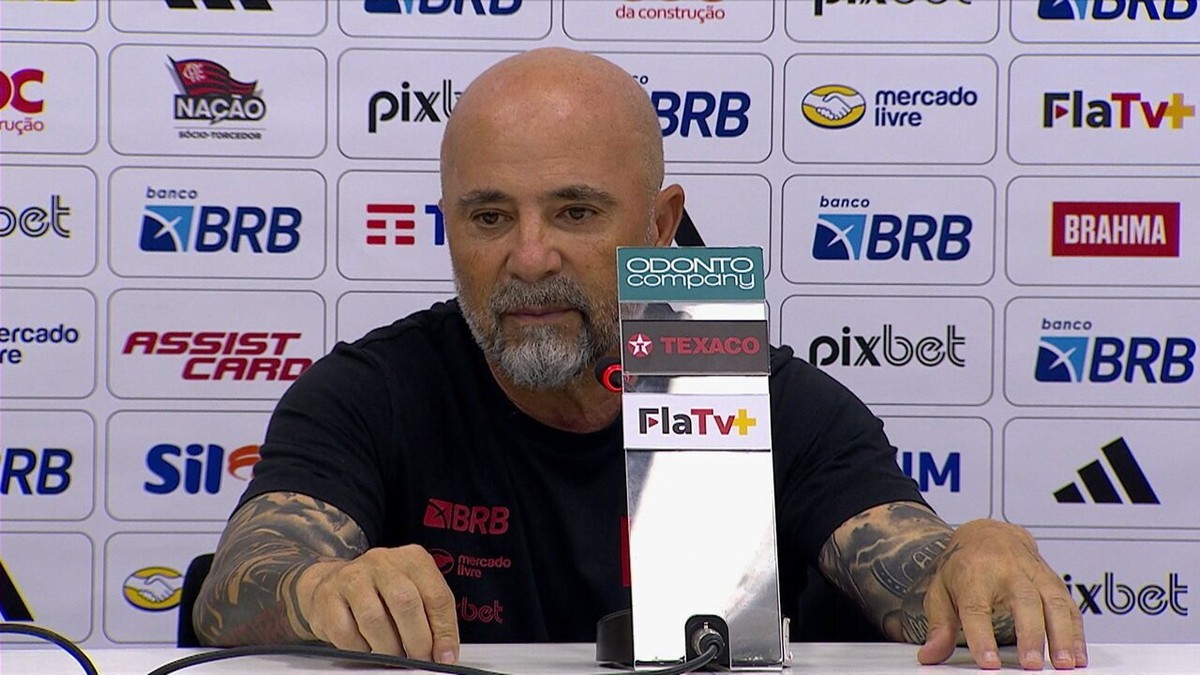 Sampaoli ignora pressão em vitória do Flamengo contra o Botafogo: Tenho claro quem eu sou e o que busco