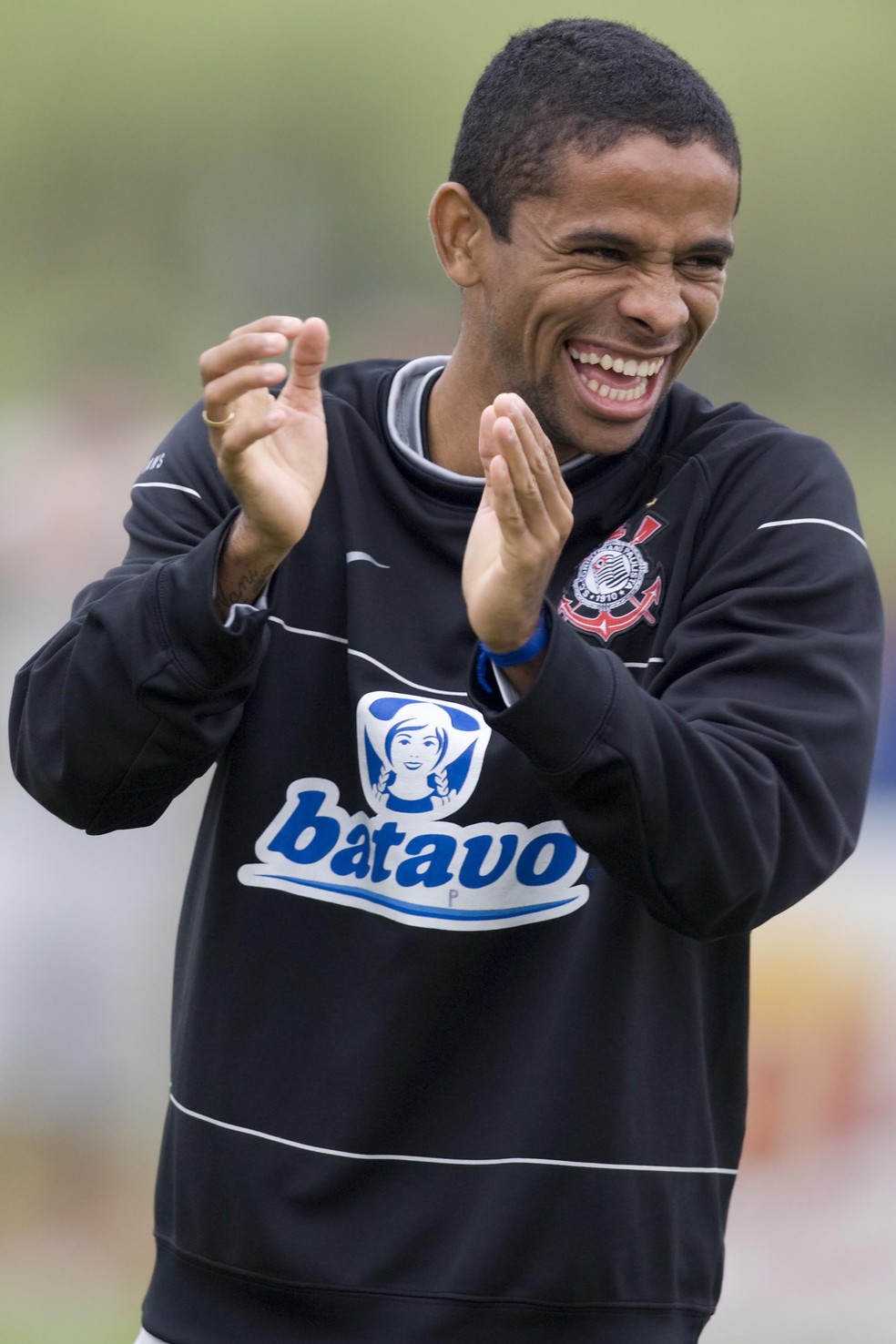 Wellington Saci em treino do Corinthians — Foto: Daniel Augusto Jr./Ag. Corinthians
