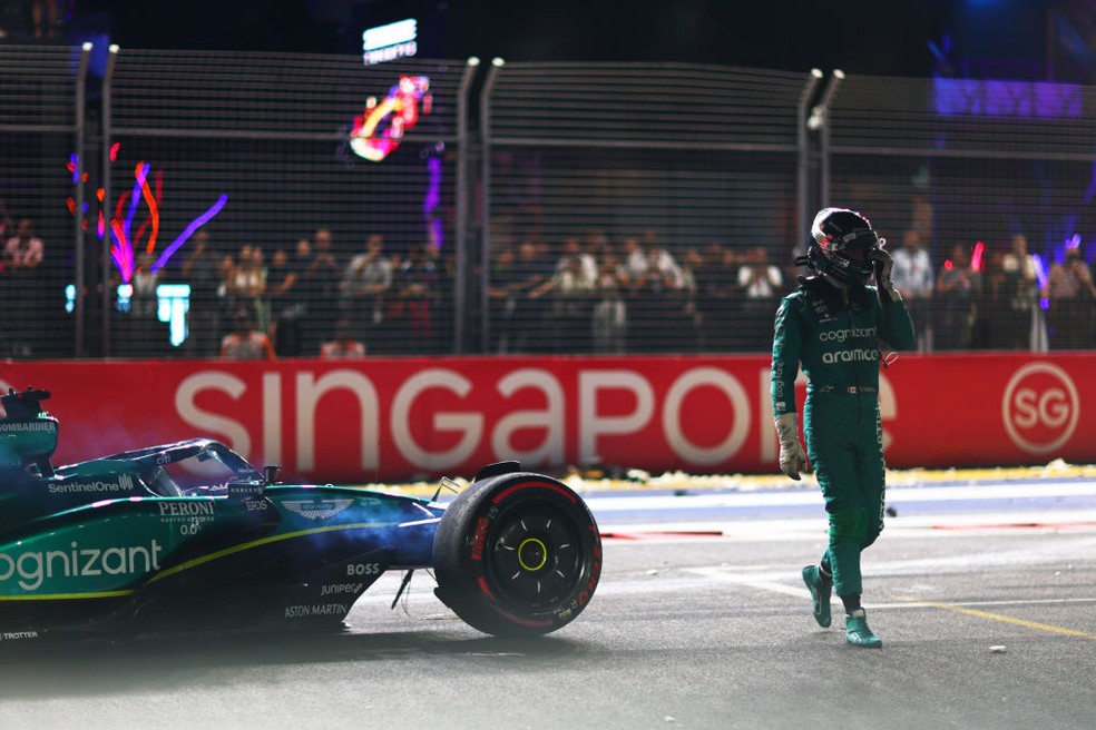 Fórmula 1: Lance Stroll falha Grande Prémio de Singapura