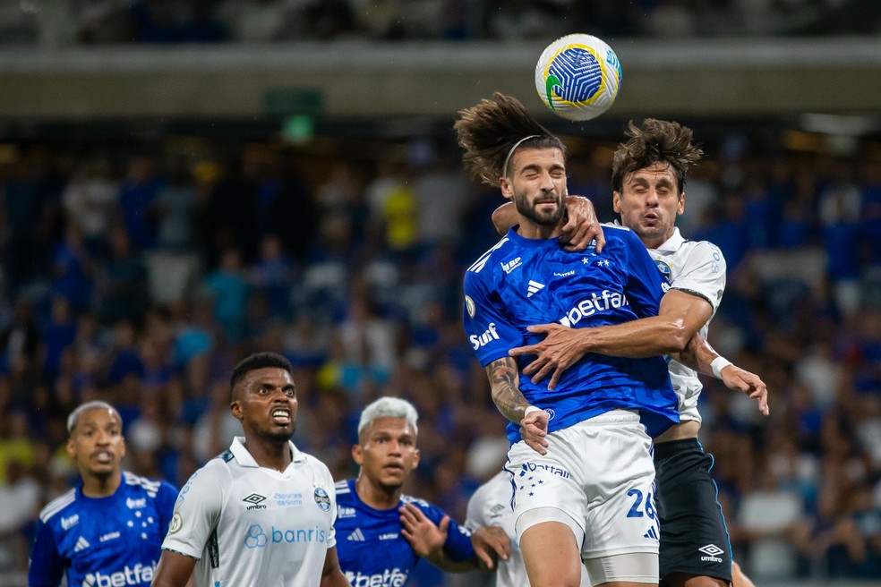 Cruzeiro x Grêmio — Foto: Fernando Moreno/AGIF