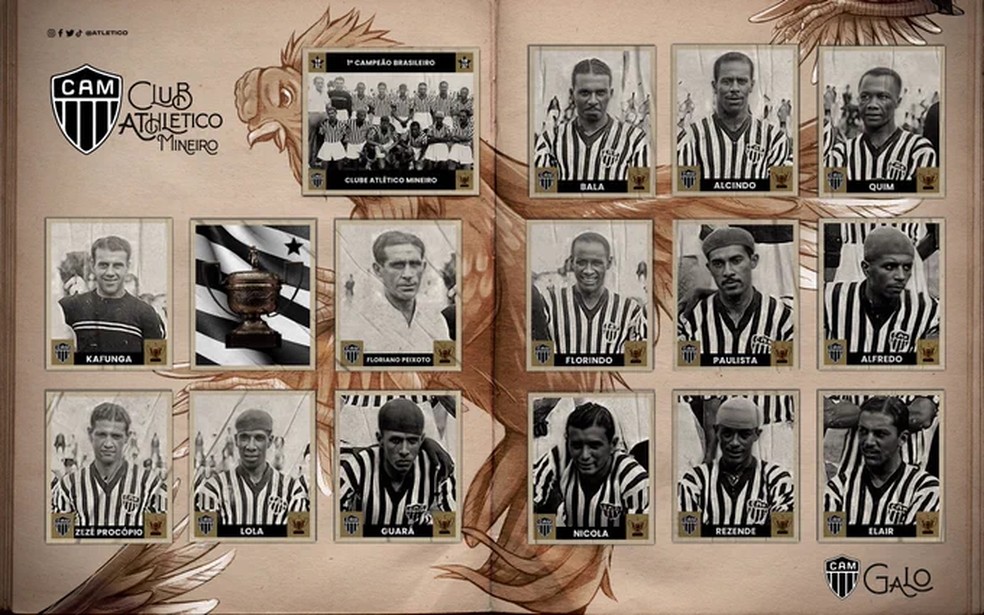 Torcedores rivais brincam com Atlético-MG por título reconhecido de 1937;  veja - Lance!