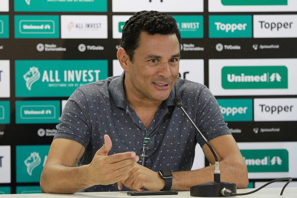 Túlio já ocupou cargo de gestão no Goiás  — Foto: Rosiron Rodrigues / Goiás E.C.