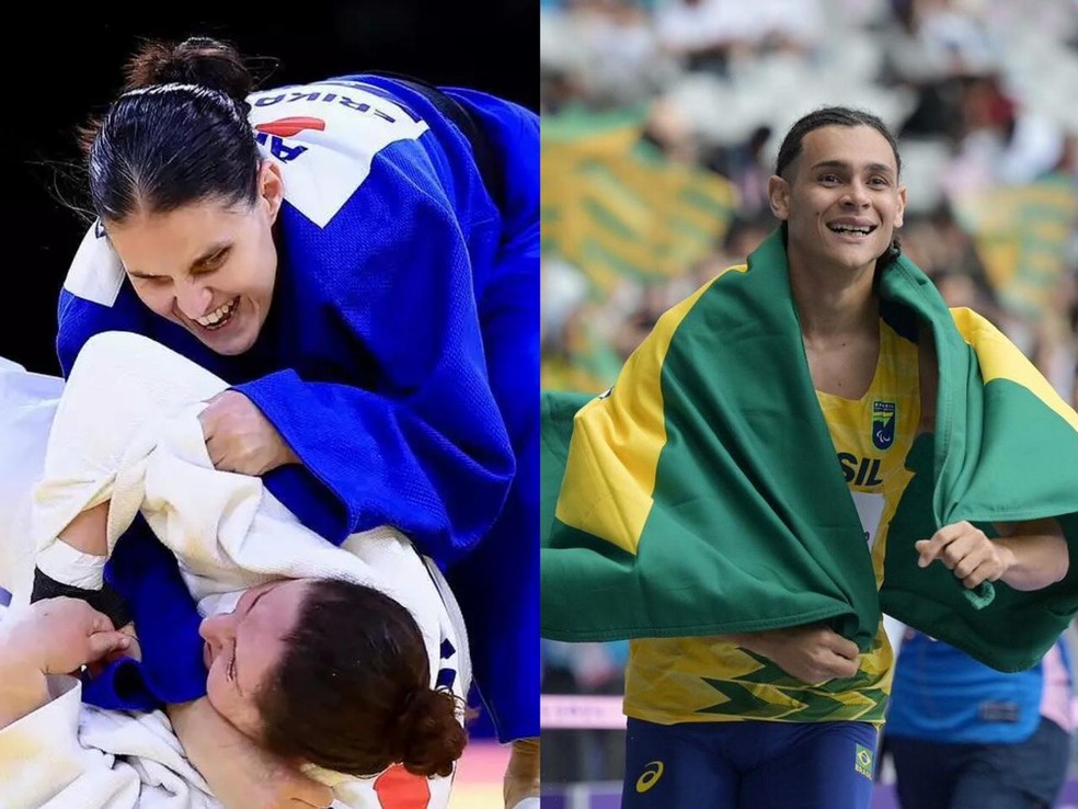 Atletas sul-mato-grossense conquistam medalha de prata e bronze em Paris — Foto: Reprodução