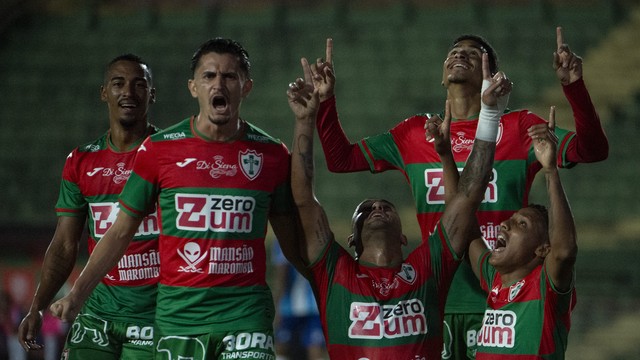 Portuguesa x Paysandu gol Igor Torres