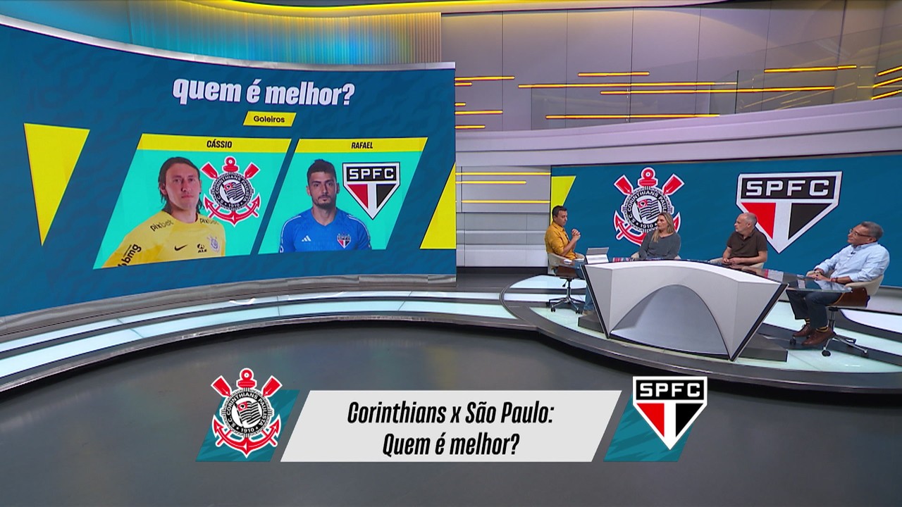 Quem é melhor: Corinthians ou São Paulo? Veja debate no Seleção sportv