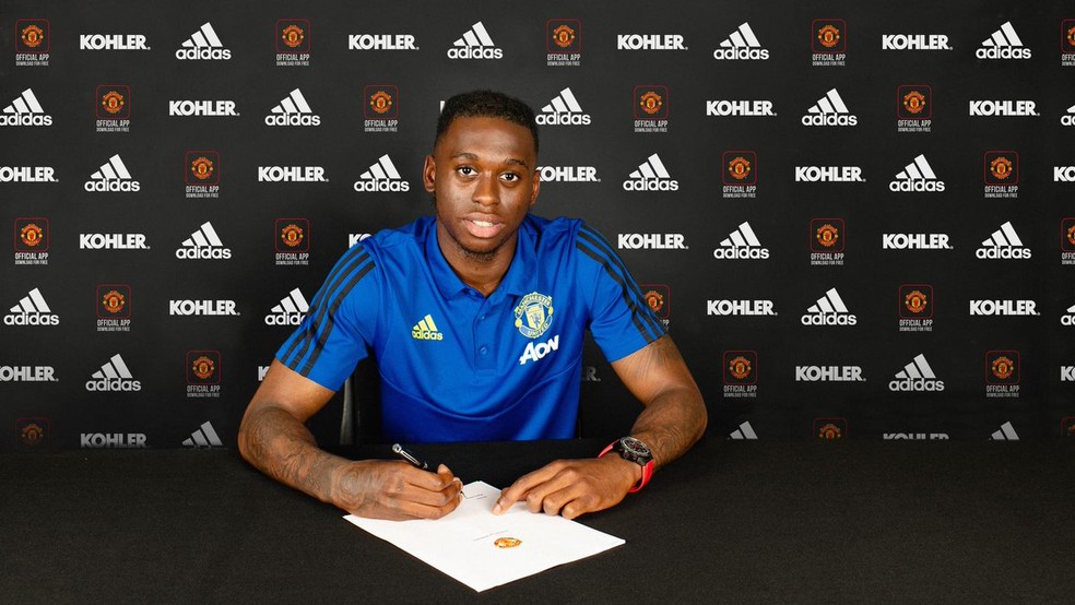 Wan-Bissaka em ação pelo Manchester United