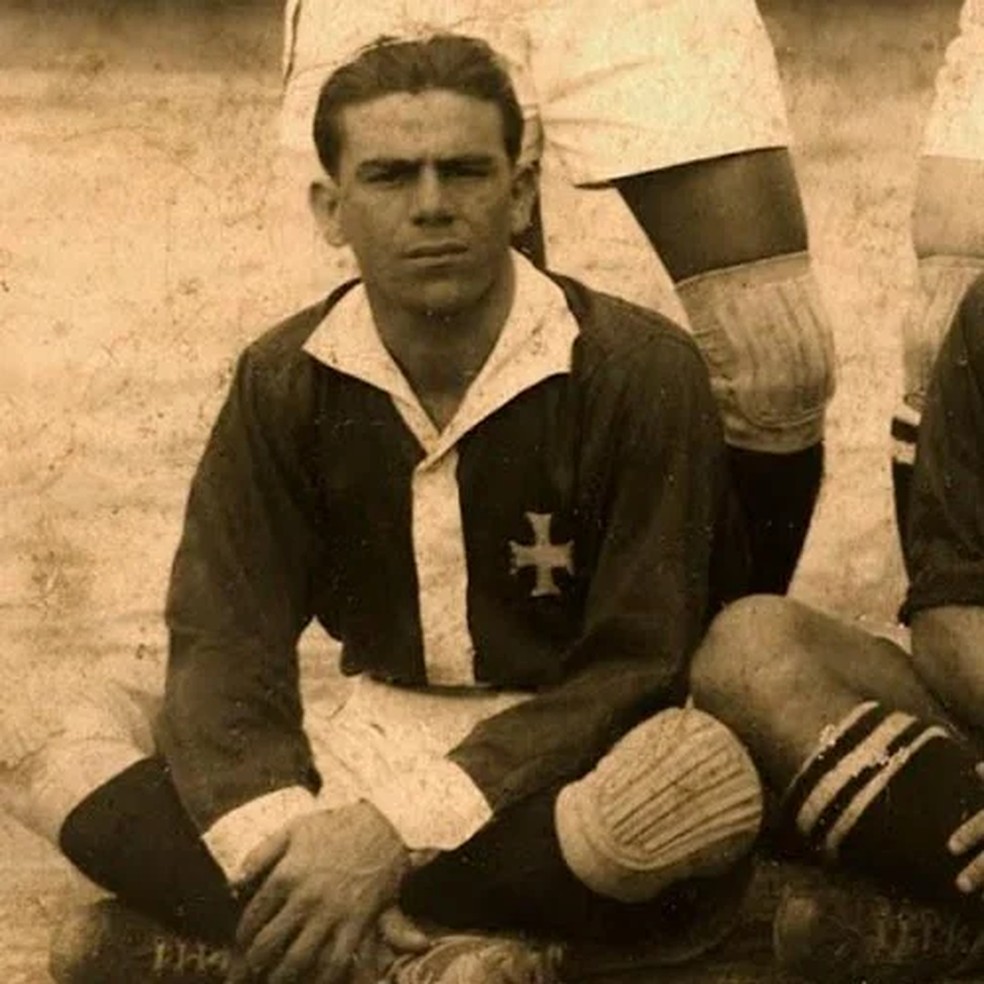 Paschoal, jogador do Vasco em 1923 — Foto: Reprodução/Vasco