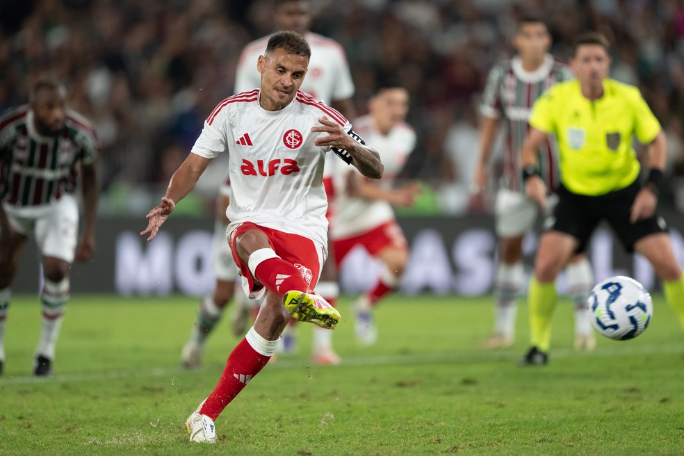 Alan Patrick - Fluminense x Internacional - Copa do Brasil - Maracanã — Foto: Jorge Rodrigues/AGIF