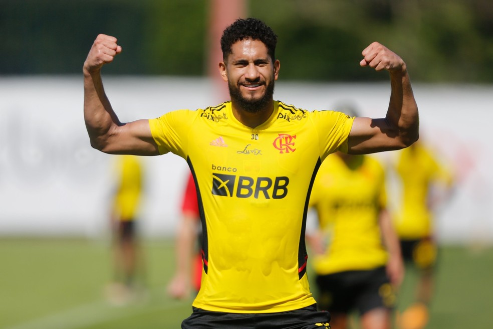 Zagueiro Pablo pode trocar o Flamengo pelo Corinthians — Foto: Gilvan de Souza/CRF