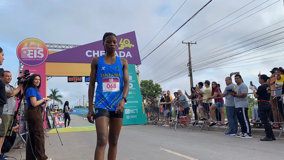 Anastazia Dolomongo venceu a Corrida de Reis 2025 — Foto: Vitória Maria