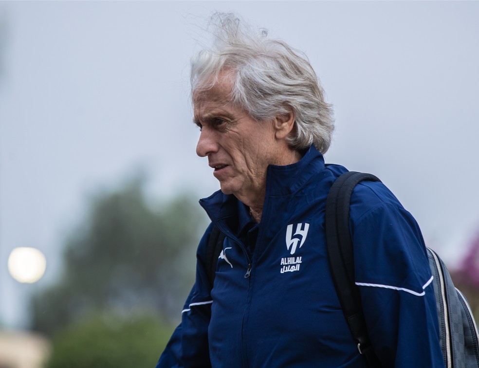 Jorge Jesus indicou que deixou passar "sonho" da carreira neste ano — Foto: Divulgação / Al-Hilal